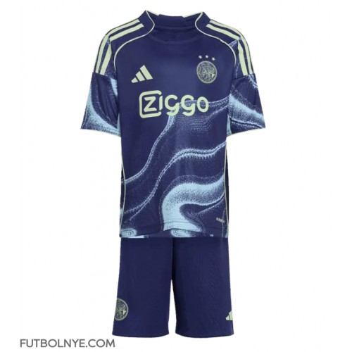 Camiseta Ajax Visitante Equipación para niños 2025-26 manga corta (+ pantalones cortos)